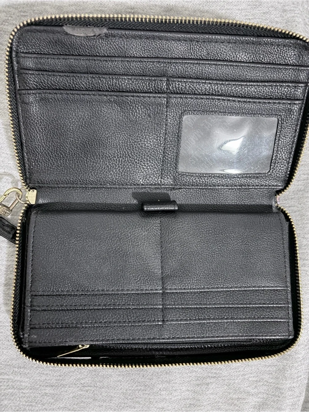 Steve Madden Multicolor Logo Wristlet - Black Strap